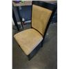 Image 8 : MODERN DOUBLE PEDESTAL DINING TABLE WITH LEAF AND 6 CHAIRS