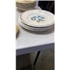 Image 2 : MIKASA GARDEN CLUB CUPS AND SAUCERS AND BOWLS AND OTHER IRONSTONE PLATES