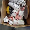 Image 3 : TOTE AND BOX OF ESTATE GOODS