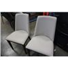 Image 2 : 6 LEATHER ROZZINI DINING CHAIRS