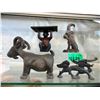 Image 1 : 3 Vintage Cast Iron Figural Bottle Openers & More