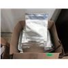 Image 1 : Box of New Large Resealable Mylar Pouches