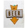 Image 1 : Tin Cariboo Beer Sign - 24" x 26"