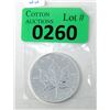 Image 1 : 1 Oz. .9999 Silver 2013 Canadian Maple Leaf Coin