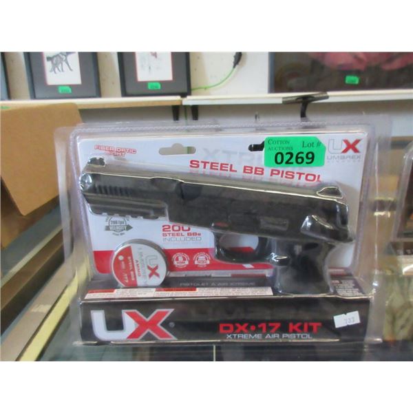 New Umarex DX17 Airsoft Pistol Kit