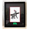 Image 1 : Richard Shorty Framed Print - Timber Wolf