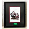 Image 1 : Richard Shorty Framed Print - Raven & Little One