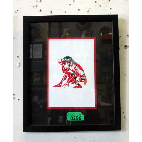 Richard Shorty Framed Print - Frog Dancer