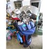 Image 1 : Golf Bag with Many Assorted Clubs