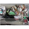 Image 1 : Bin of Scarves, Neck Gaiters, Clothing & More