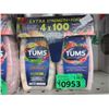 Image 1 : 4 Packs of 4 x 100 Tums Assorted Berries Antacid