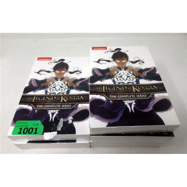 5 New "The Legend of Korra" Complete Series DVD