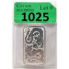 Image 1 : 1 Oz Fine Silver 2020 Double Dragon Bar