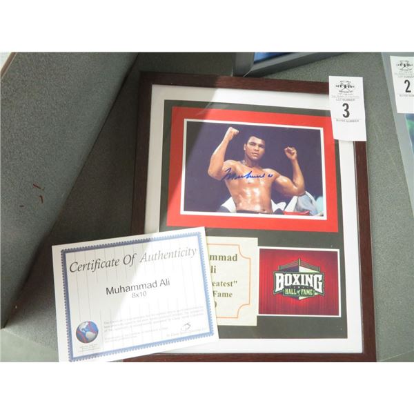 Autographed Muhammed Ali Photo w/COA