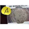 Image 1 : 1921 D Morgan Silver Dollar