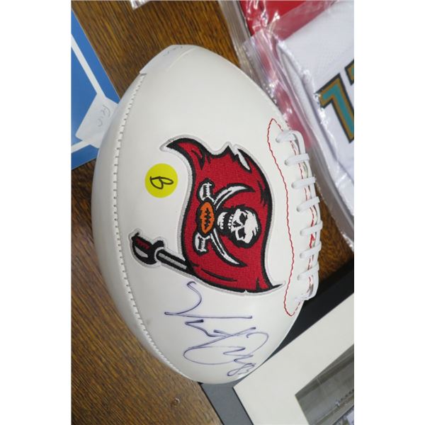 Bucs Autographed Football