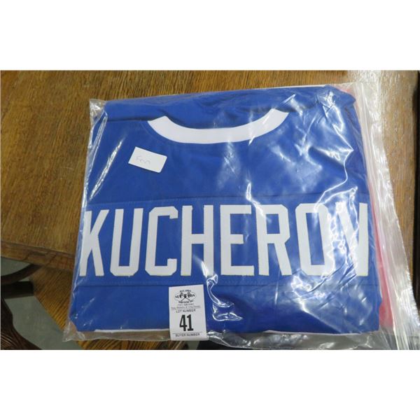 Nikita Kucherov Autographed Jersey w/COA