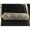 Image 2 : 10K White Gold Victorian Diamond Pin/Broach