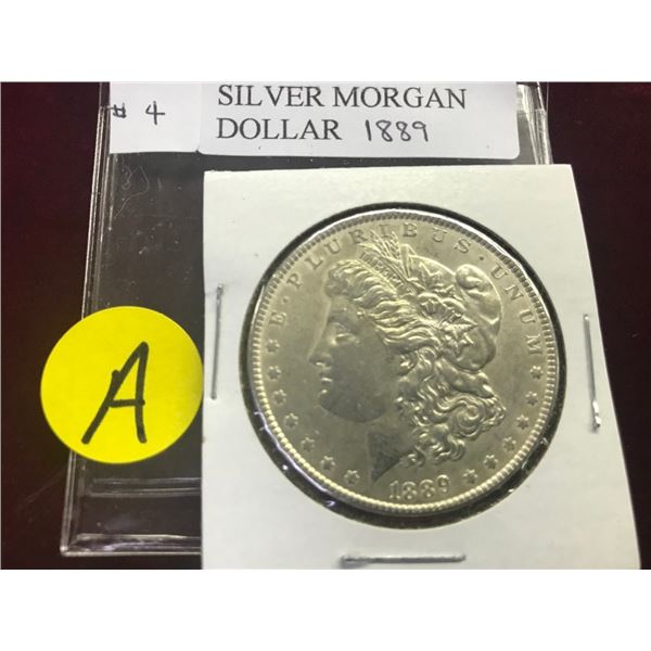 1889 Silver Morgan Dollar