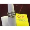 Image 1 : 10K Two Tone White/Yellow Gold Diamond Ring 6.7g