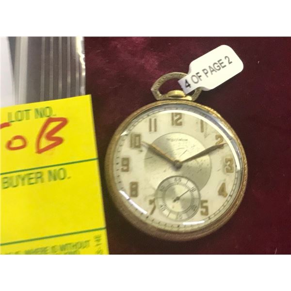 Antique Size 12 Waltham Pocket Watch - Overwound?