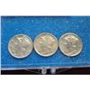 Image 2 : 3-Pc. Set of Silver Mercury Dimes, 3-Pc. Set of US Coins,