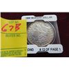 Image 1 : 1896 Silver Morgan Dollar