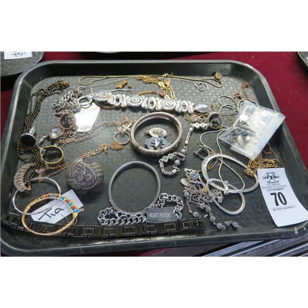 Tray Lot of Fashion Jewelry