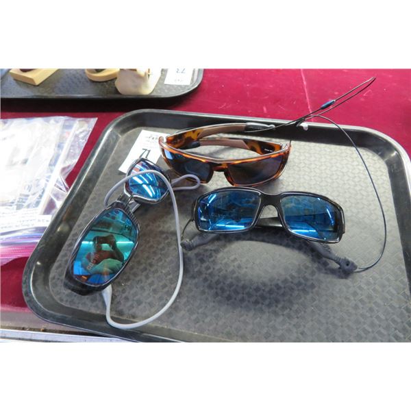 3-Costa Sunglasses - 3 X $