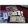 Image 1 : Bag of Collector Medals, US Coins w/Walking Liberty