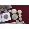Image 2 : Bag of Collector Medals, US Coins w/Walking Liberty