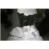 Image 2 : 3-Silver Resin Tree Stump Pedestal - 3 X $