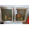 Image 1 : Framed Still Life (2) 8" x 12"
