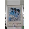 Image 1 : Santa Fe Vineyards Print - 15" x 18"