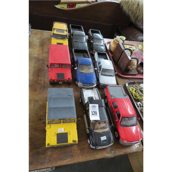 9-Collector Hummer & Truck - 9 X $