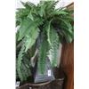 Image 1 : Silk Plant w/Resin Planter