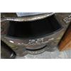 Image 3 : 2-Carved Mocha Beveled Painted 3 Door 1 Drawer Cabinets - 2 X $