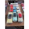 Image 1 : 9-Collectible Die Cast Vintage Sedans - 9 X $