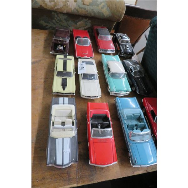 12-Collectible Die Cast Vintage Sport Cars - 12 X $