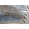 Image 2 : Framed Harbor Scene Print Artist Neal Railsback - 28" x 21"