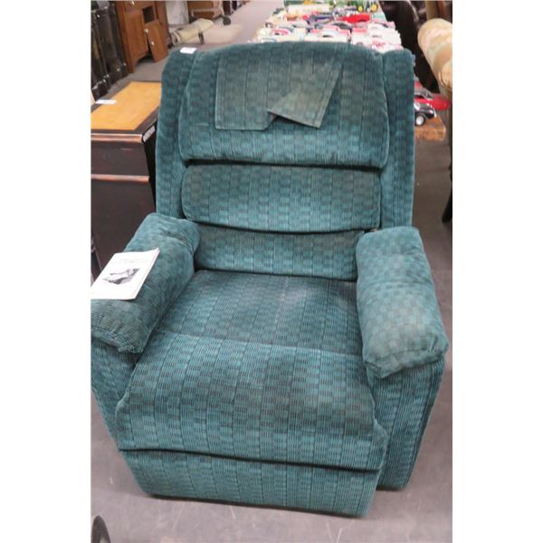 Golden Technologies Green Fabric Power Lift & Recline Chair