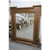 Image 1 : Carved Wood Framed Beveled Mirror - 6' x 59" - No Ship