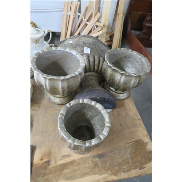 Cast Planter Set of 4