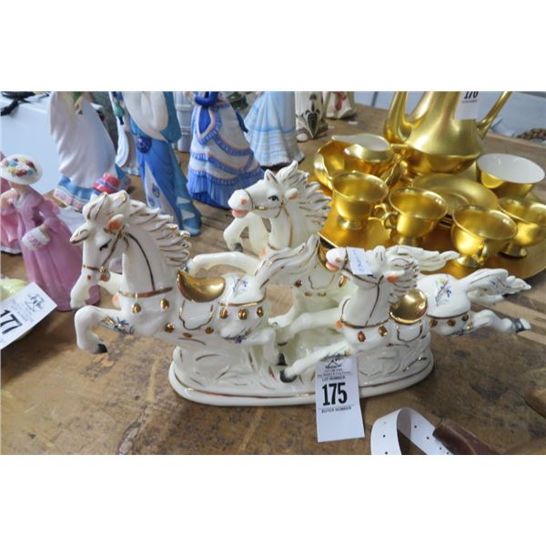 Porcelain Carousel Horse Figurine