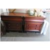 Image 3 : Mahogany King Bedroom Set w/Dresser, 2 Nightstands,