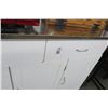 Image 2 : White Rolling 2 Over 3 S/S Top Kitchen Island