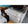 Image 3 : White Rolling 2 Over 3 S/S Top Kitchen Island