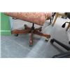 Image 3 : Cushioned Cherry Office Chair