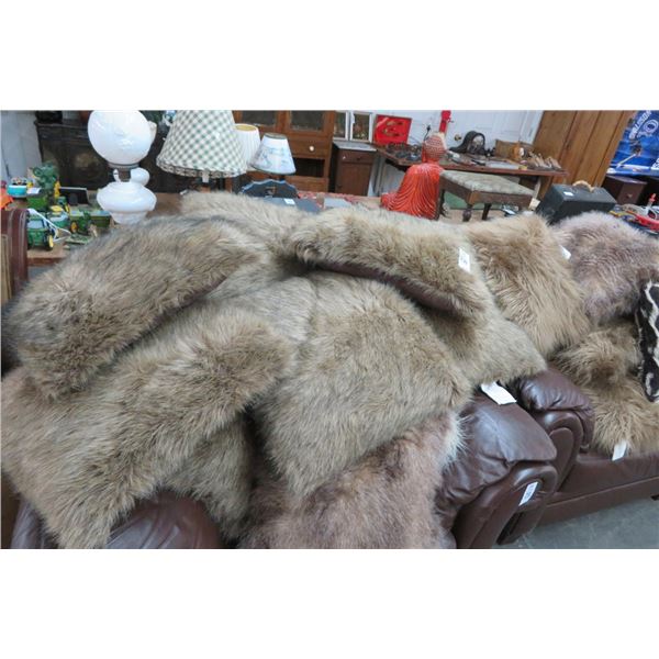 Designer Fur Style Throw Pillows (15)