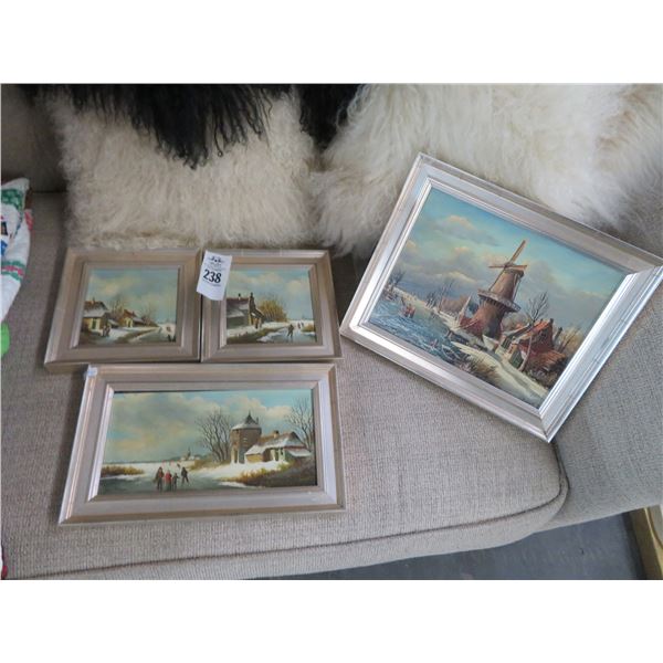 Miniature Framed Prints (3)